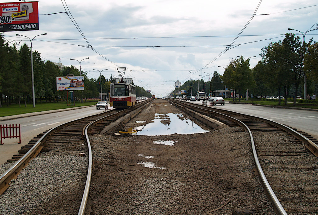 Уфа — Закрытые трамвайные линии; Уфа — Ремонты и реконструкции трамвайных линии