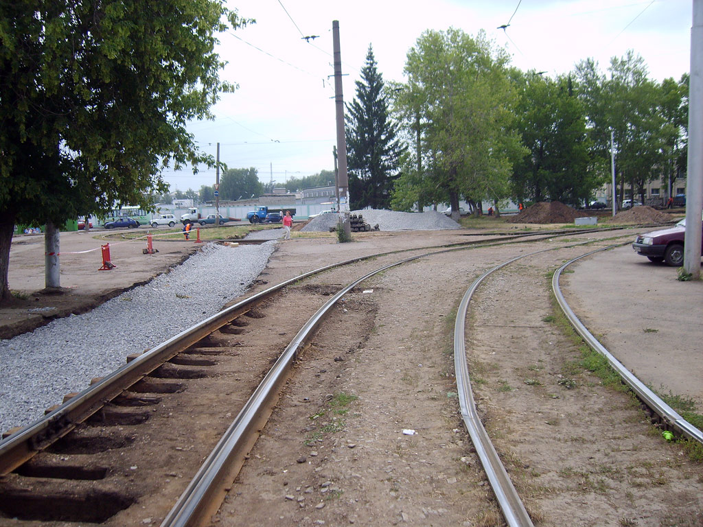 Уфа — Ремонты и реконструкции трамвайных линии; Уфа — Трамвайная сеть — север