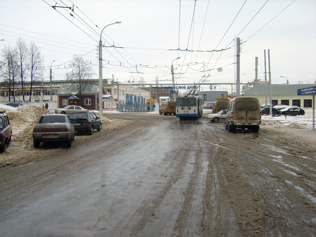 Уфа — Конечные станции и разворотные кольца (троллейбус)
