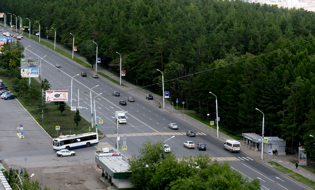 Уфа — Конечные станции и разворотные кольца (троллейбус); Уфа — Троллейбусная сеть — юг