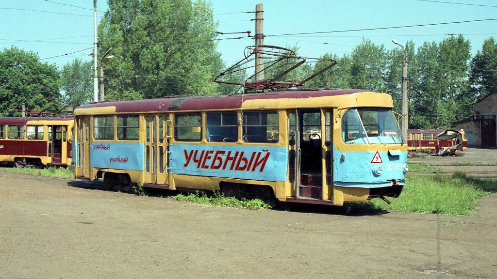 Уфа, Tatra T3SU № 3503; Уфа — Исторические фотографии; Уфа — Трамвайное депо № 2 (ранее № 3)