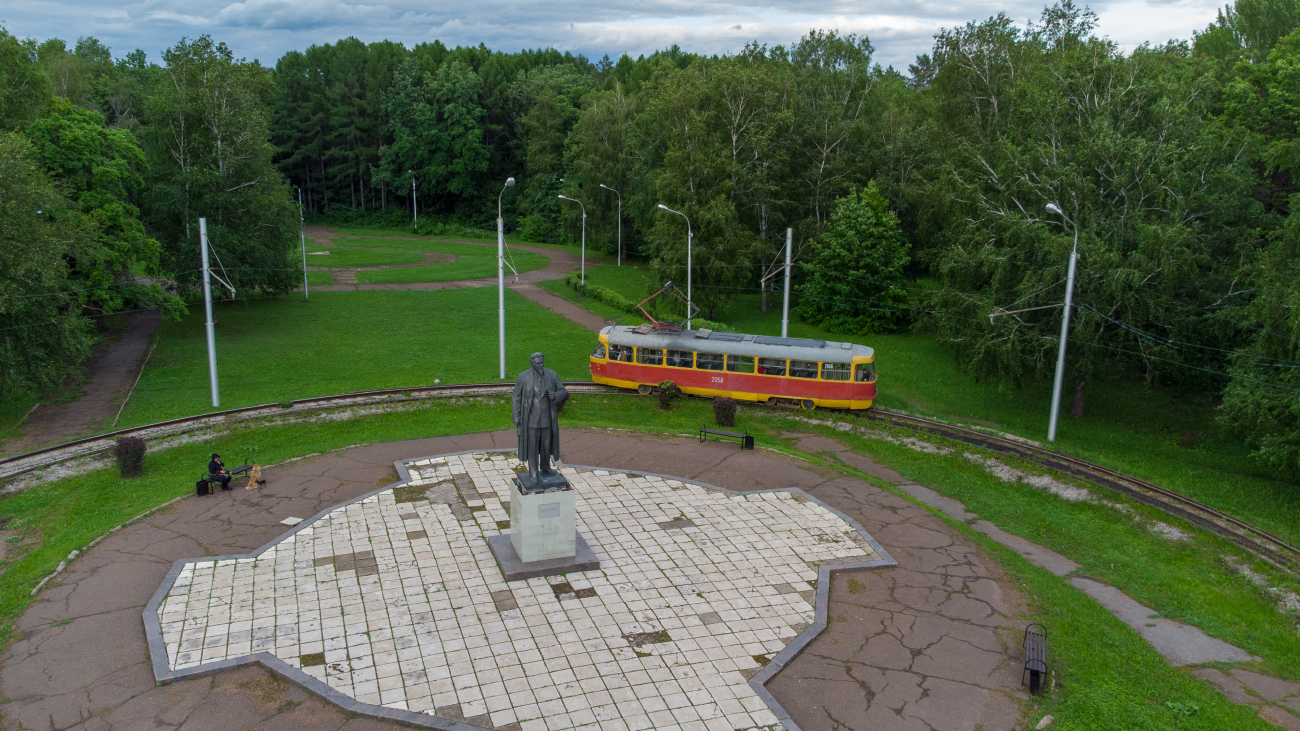 Уфа, Tatra T3R.P № 2056; Уфа — Конечные станции и разворотные кольца (трамвай)