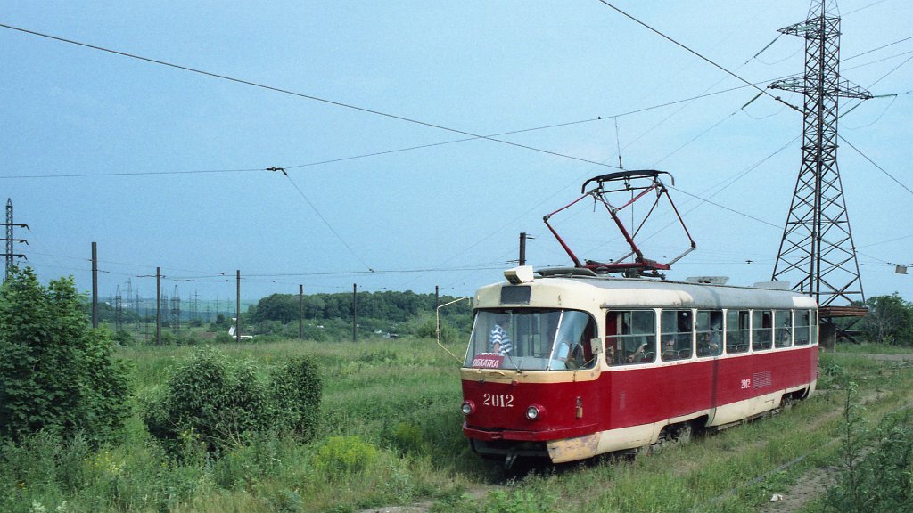 Уфа, Tatra T3SU № 2012; Уфа — Закрытые трамвайные линии; Уфа — Исторические фотографии