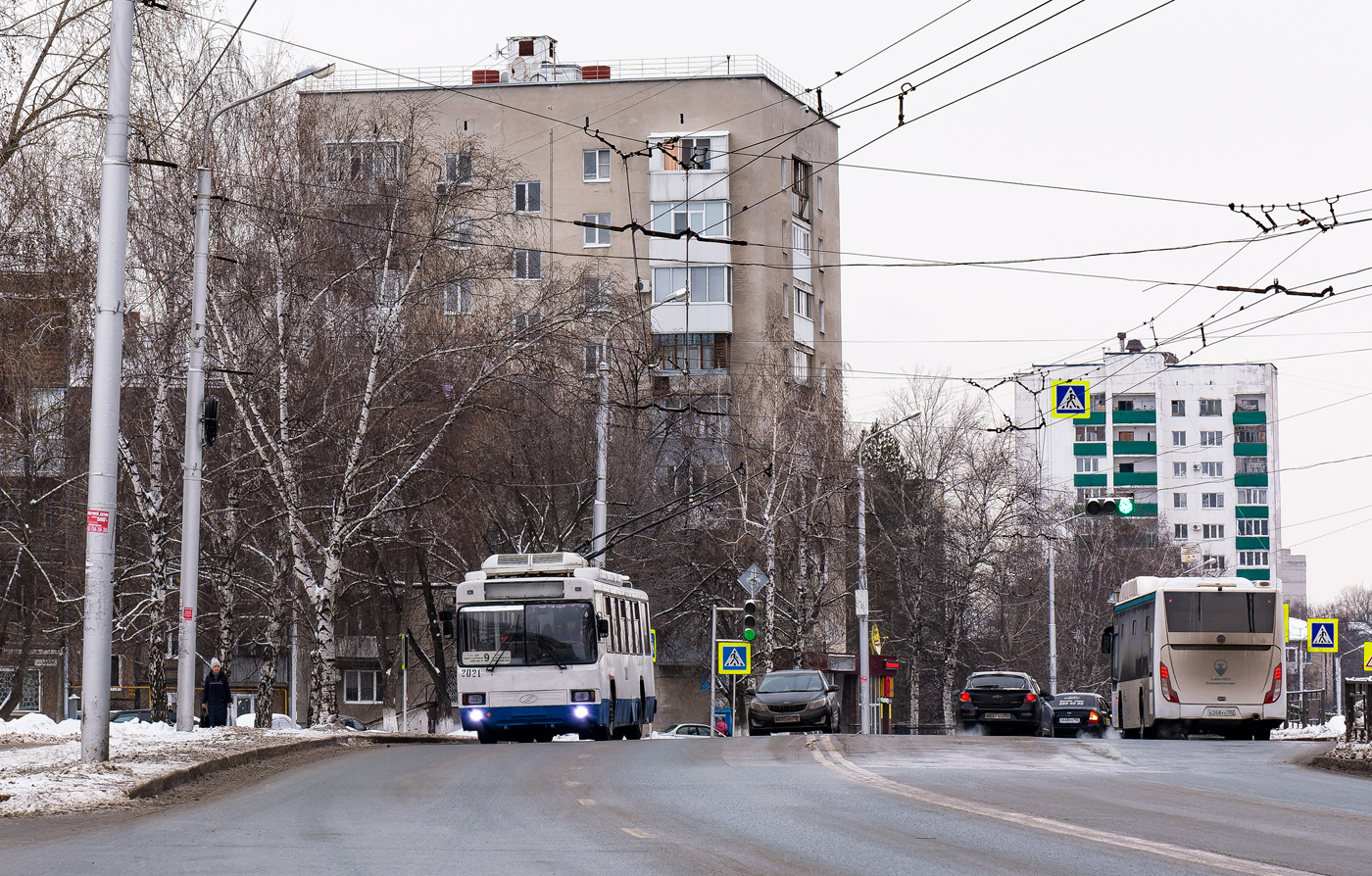 Уфа — Троллейбусная сеть — север