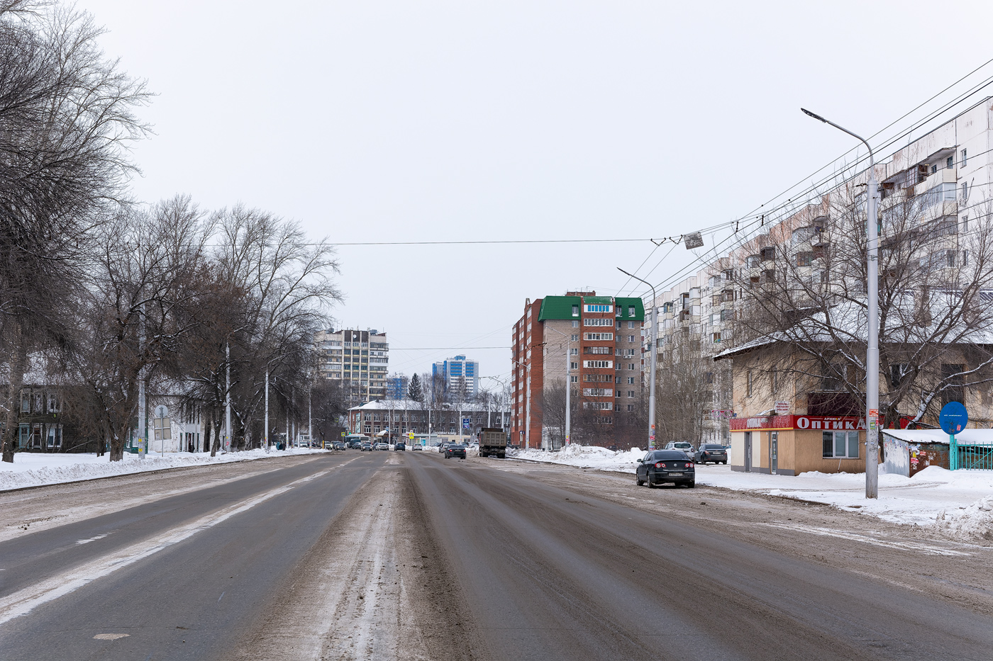 Уфа — Законсервированные троллейбусные линии